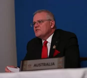 Australian PM's gaffe in COP26 speech goes viral